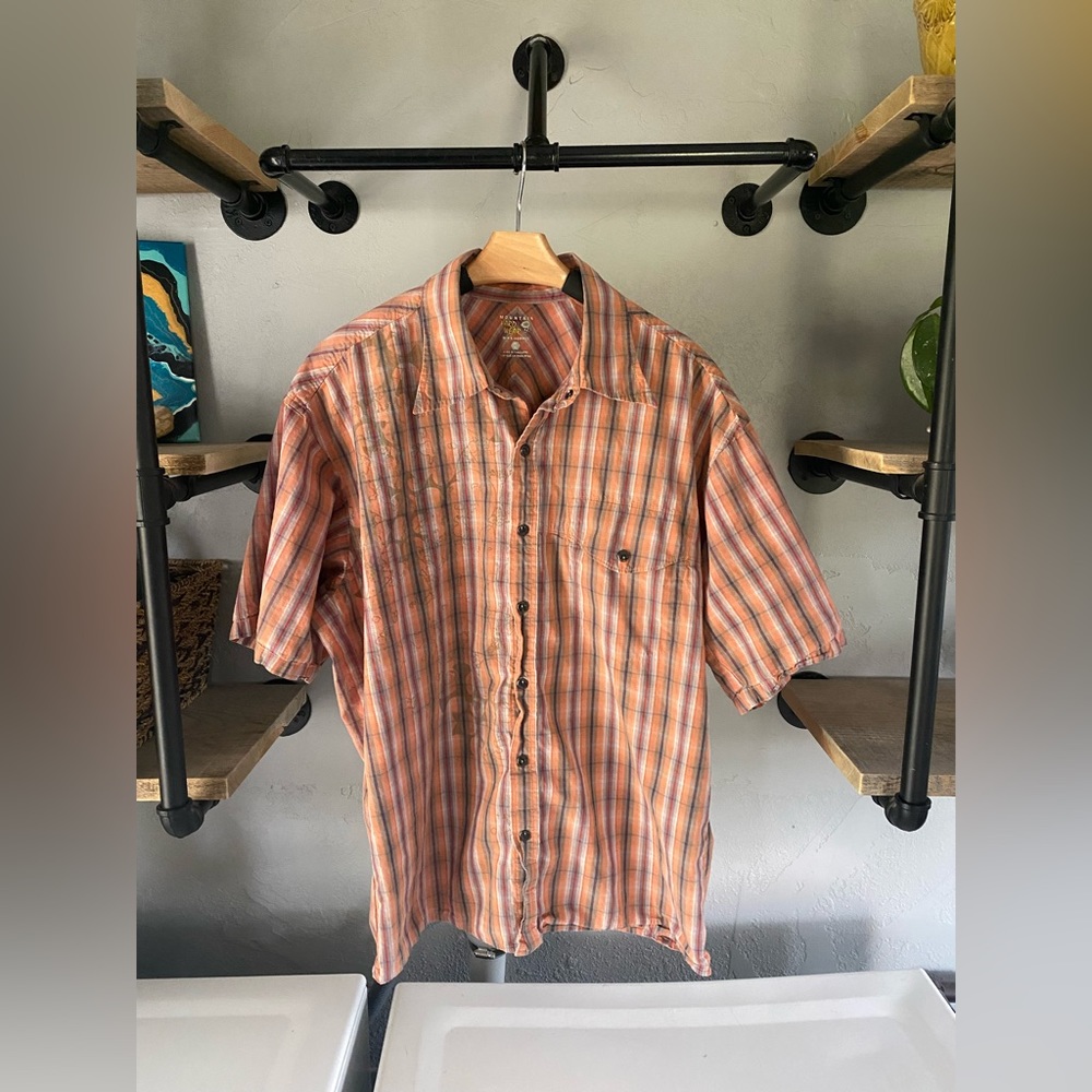 MOUNTAIN HARDWARE Men’s Casual Button Down Shirt - XL